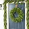 Glitzhome® 6ft Christmas Greenery PE Garland, 2ct.